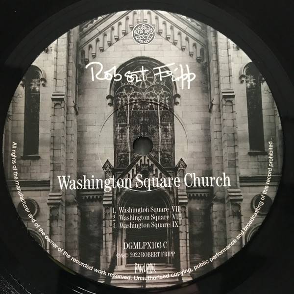 Robert Fripp – Washington Square Church (2LP)